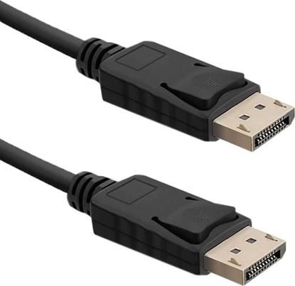 Attēls no Kabel Qoltec DisplayPort - DisplayPort 3m czarny (50588)