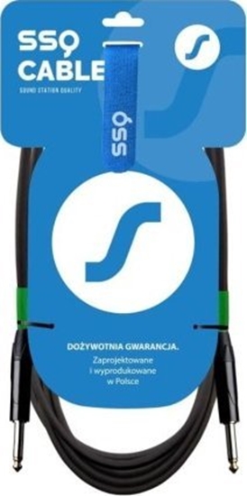Изображение Kabel SSQ SSQ JMPJMP3 Event - Jack mono prosty 6.3 / Jack mono prosty 6.3