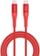 Attēls no Kabel USB 4smarts USB-C - USB-C 1.5 m Czerwony (541453)