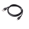 Изображение Kabel USB Akyga USB-A - miniUSB 1 m Czarny (AK-USB-22)