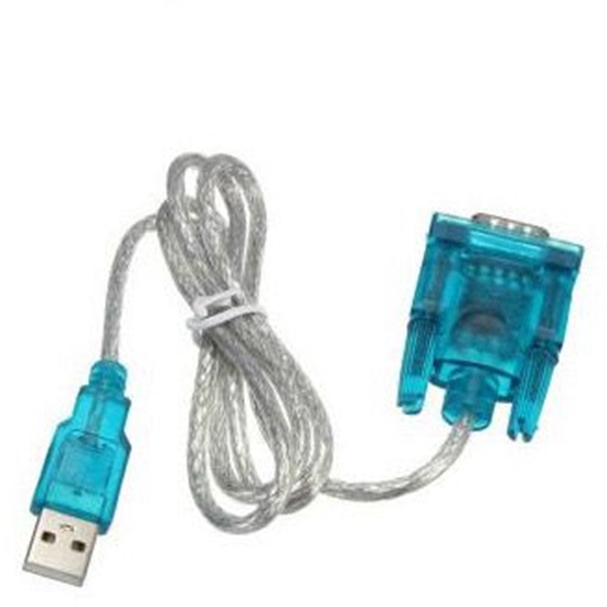 Изображение Kabel USB Akyga USB-A - RS-232 1 m Przezroczysty (AK-CO-02)