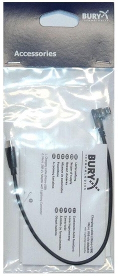 Изображение Kabel USB microUSB - microUSB + Lightning Czarny (0-07-0258-0.08_LF)