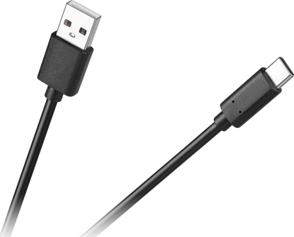 Attēls no Kabel USB Cabletech USB-A - USB-C 3 m Czarny (KPO3859-3)
