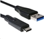 Picture of Kabel USB C-Tech USB-A - USB-C 1 m Czarny (CB-USB2C-10B)