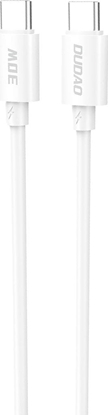Attēls no Kabel USB Dudao USB-C - USB-C 1.2 m Biay (6976625331765)