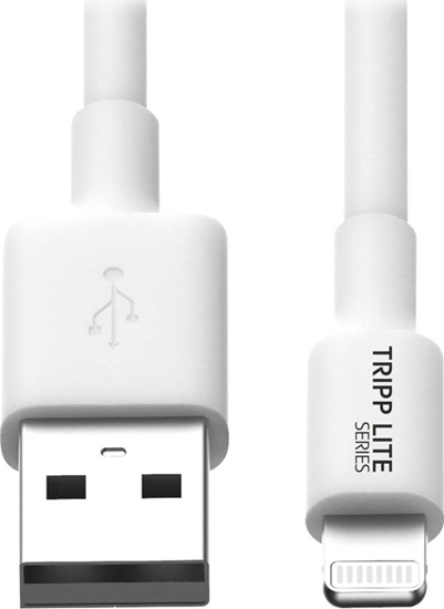 Изображение Kabel USB Eaton Lightning - USB-A 1.8 m Biay (M100-006-WH)