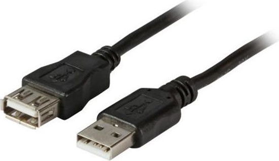 Изображение Kabel USB EFB USB-A - USB-A 5 m Czarny (K5220SW.5)
