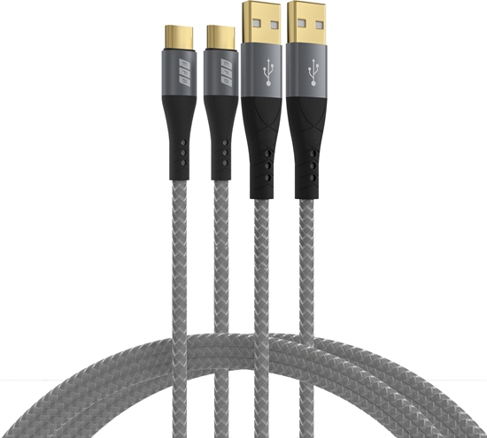 Picture of Kabel USB EFB USB-A - USB-C 1 m Czarny (USB-AC-00006)