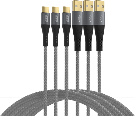 Picture of Kabel USB EFB USB-A - USB-C 2 m Czarny (USB-AC-00008)