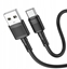 Attēls no Kabel USB Hoco USB-A - USB-C 1 m Czarny (X83AcBlack)