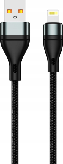 Picture of Kabel USB Jellico USB-A - Lightning 1 m Czarny (6974929202286)