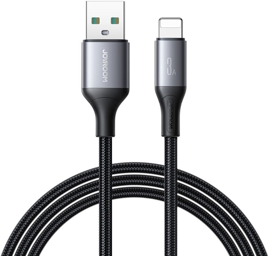 Изображение Kabel USB Joyroom USB-A - Lightning 2 m Czarny (6956116798062)