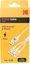 Attēls no Kabel USB Kodak USB-A - USB-C + microUSB + Lightning 1 m Biay (SB7379)