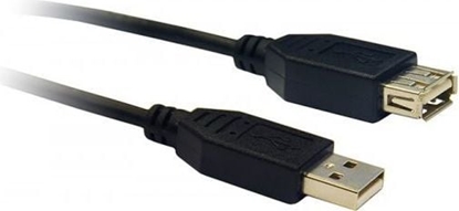 Изображение Kabel USB Libox USB-A - USB-A 1.8 m Czarny (LB0015)