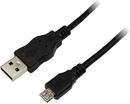 Attēls no Kabel USB LogiLink USB-A - microUSB 5 m Czarny (CU0060)