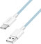 Изображение Kabel USB LogiLink USB-A - USB-C 0.5 m Niebieski (CU0329)
