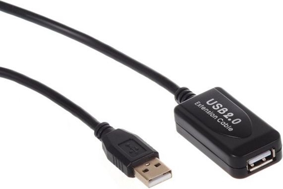 Picture of Kabel USB Maclean USB-A - USB-A 10 m Czarny (MCTV-757)