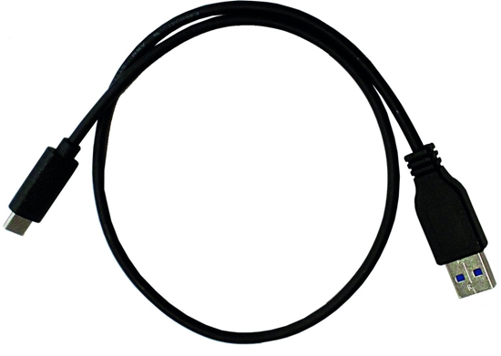 Picture of Kabel USB Manhattan USB-C - USB-A 0.5 m Czarny (990567999)