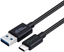 Изображение Kabel USB MicroConnect USB-A - USB-C 0.5 m Czarny (ECO-USB3.2CA05)