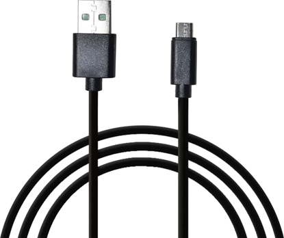 Attēls no Kabel USB Msonic USB-A - microUSB 2 m Czarny (MLU533)