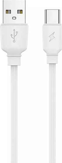 Изображение Kabel USB nemo USB-A - USB-C 1 m Biay (6974929202231)