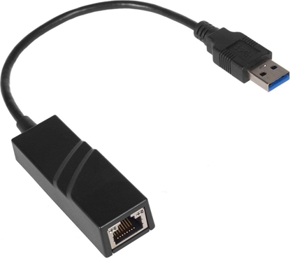 Picture of Adapter USB PremiumCord USB-A - RJ-45 Czarny  (kuethernet3)