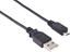 Picture of Kabel USB PremiumCord USB-A - micro-B 0.5 m Czarny (ku2m02f)