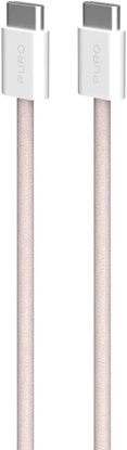 Picture of Kabel USB Puro USB-C - USB-C 1.5 m Róowy (PUCCCFABK415MTROSE)