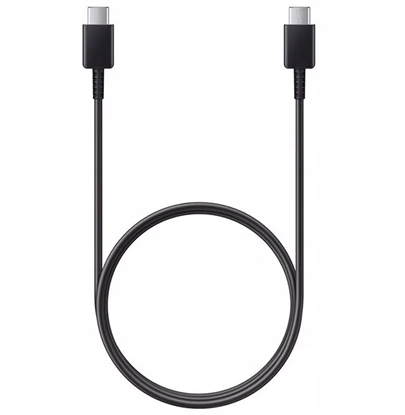 Attēls no Kabel USB Samsung USB-C - USB-C 1 m Czarny (8596311084126)