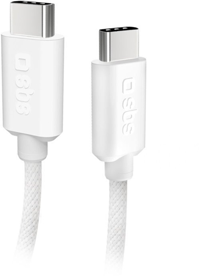 Picture of Kabel USB SBS Mobile USB-C - USB-C 1.5 m Biay (8018417439704)