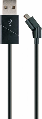 Picture of Kabel USB Schwaiger USB-A - microUSB 1.2 m Czarny (LKW120M533)