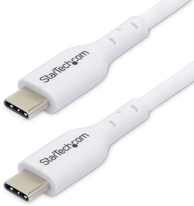 Attēls no Kabel USB StarTech USB-C - USB-C 1 m Biay (USB2CC1MNCWHE)