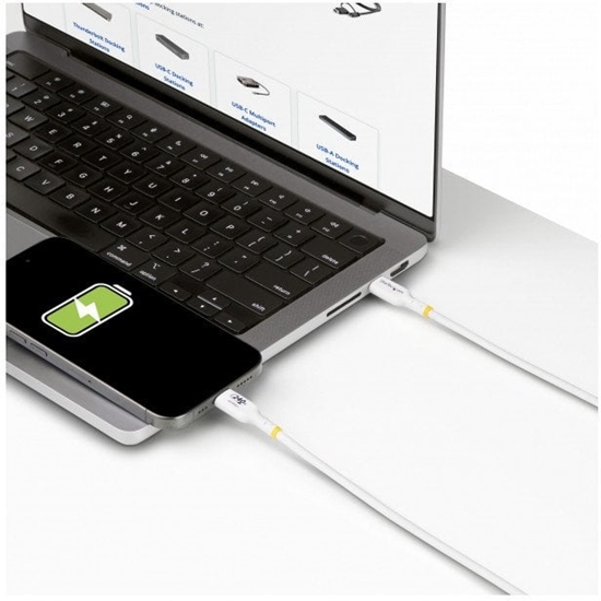 Picture of Kabel USB StarTech USB-C - USB-C 1 m Biay (USB2EPR1MW)