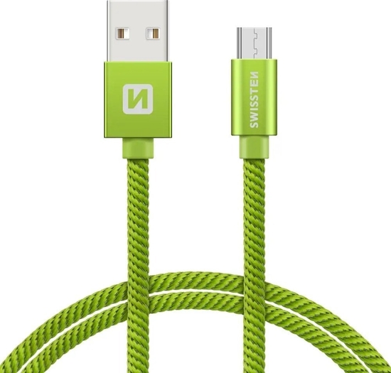 Picture of Kabel USB Swissten USB-A - micro-B 2 m Szary (71522302)