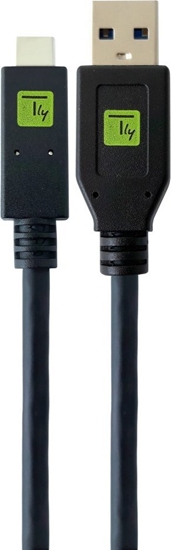 Picture of Kabel USB Techly USB-A - USB-C 1 m Czarny (ICOC-MUSB31-CMAM10T)