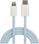 Picture of Kabel USB TelForceOne USB-C - Lightning 1 m Niebieski (OEM0101122)