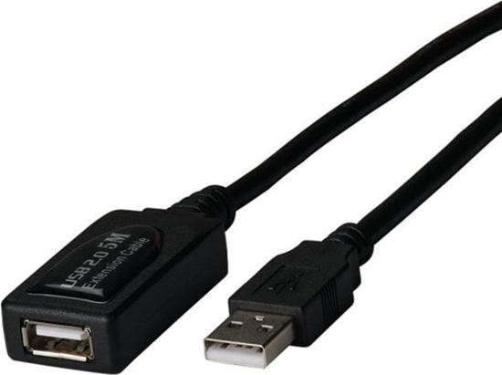 Picture of Kabel USB Triton USB-A - USB-A 5 m Czarny (K5263.5V3)