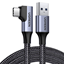 Attēls no Kabel USB Ugreen USB-A - USB-C 1 m Czarny (20299)