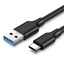 Изображение Kabel USB Ugreen USB-A - USB-C 1.5 m Czarny (20883)