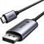 Picture of Kabel USB Ugreen USB-C - DisplayPort 1 m Czarny (6941876221578)
