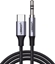 Attēls no Kabel USB Ugreen USB-C - mini Jack 3.5 mm 1 m Czarny (UGR1190BLK)