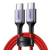 Picture of Kabel USB Ugreen USB-C - USB-C 1 m Czerwony (60186)