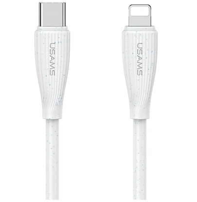 Изображение Kabel USB Usams USB-C - Lightning 1 m Biay (USA1244)