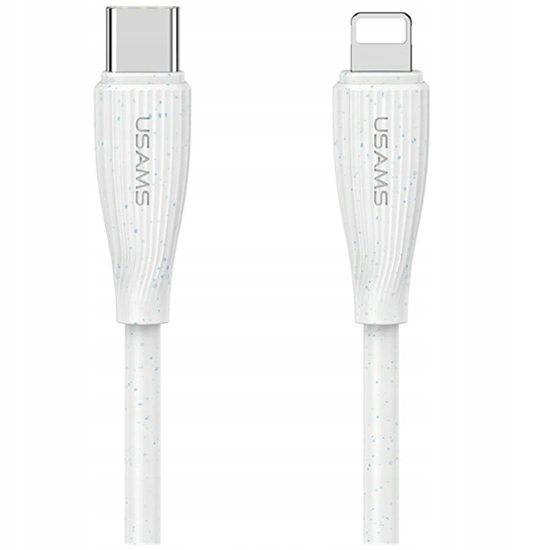 Изображение Kabel USB Usams USB-C - Lightning 1 m Biay (USA1244)