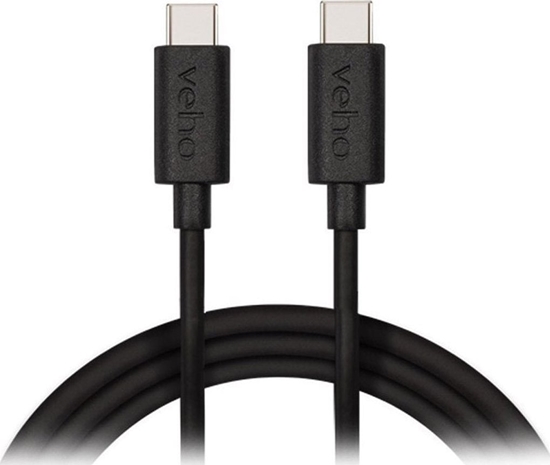 Picture of Kabel USB Veho USB-C - USB-C 1 m Czarny (USB-CT to USB-CT Charge and)