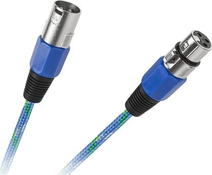Изображение Kabel XLR - XLR 5m niebieski (KPO2754-5)