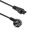 Изображение Kabel zasilający kątowy SCHUKO | IEC C5 | koniczynka | 3x1.0mm2 |1.5m 