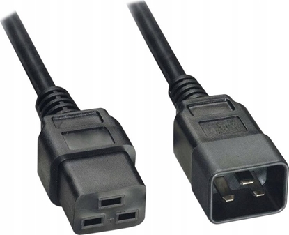 Изображение Kabel zasilajcy Akyga AKYGA Power cable AK-UP-07 IEC C14 C15 250V/50Hz 3m