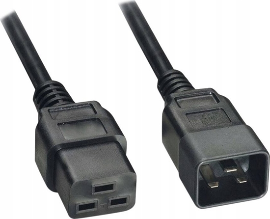 Изображение Kabel zasilajcy Akyga AKYGA Power cable AK-UP-07 IEC C14 C15 250V/50Hz 3m