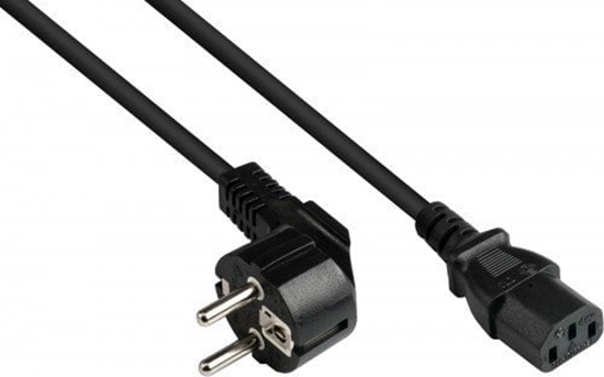 Picture of Kabel zasilajcy Alcasa Alcasa P0130-S075 kabel zasilajce Czarny 7,5 m Wtyczka zasilajca typu E+F C13 panel